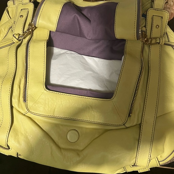 Kooba Yellow Shoulder Bag - Picture 7 of 11